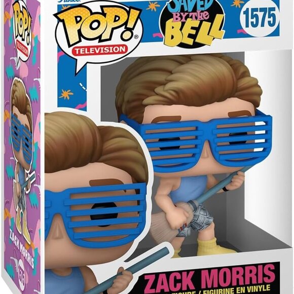 New: Funko Pop! TV: Saved by The Bell 30th Anniversary – Zack Morris - Picture 1 of 1